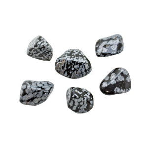 Snowflake Obsidian Tumbled Set (Small)